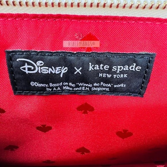 Kate Spade X Disney Tigger Large Wristlet Wallet Clutch - Picture 11 of 13
